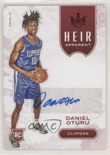 2020 Panini Court Kings Heir Apparent Ruby 64/99 Daniel Oturu #HA-DOT Auto 0l9t