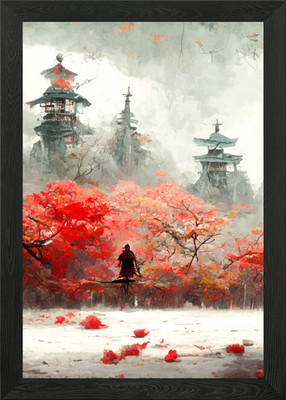 sekiro Framed Wall Art Poster Canvas Print Picture