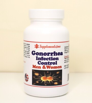 GONORRHEA MEN & WOMEN - TREAT & PREVENT - antibacterial- Anti inflammation - USA