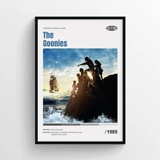 The Goonies Movie Poster Print, Wall Art - Unframed