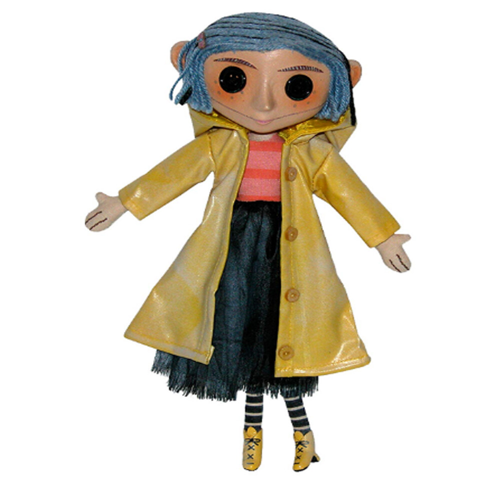 10 Muñeca De Coraline Impermeable Poseable réplica de utilería Juguete Capa de Lluvia Neil Gaiman NECA 10 Muñeca De Coraline Impermeable Poseable réplica de utilería Juguete Capa de Lluvia Neil Gaiman NECA