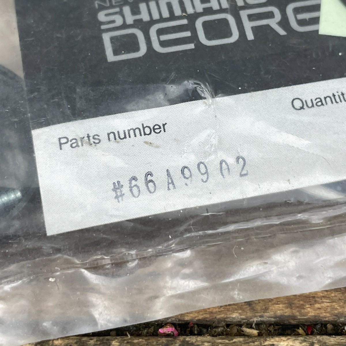 back number3rdデモCD then fish Vintage Shimano Deore Shifter Top Cap MTB 80s Index 3s NOS
