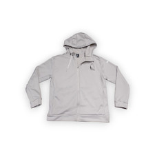 Nike Women  s Gray Full Zip Fleece Lined Lightweight Hoodie Sweater Size XS