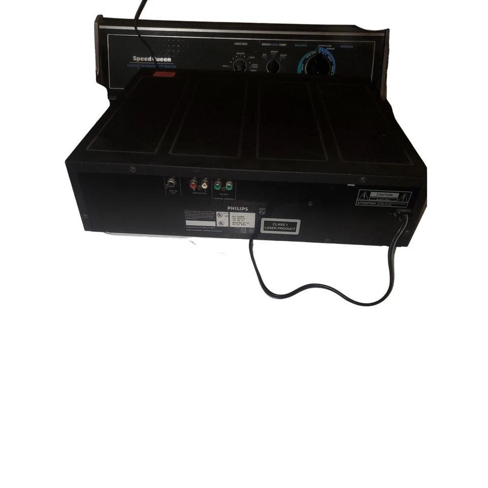 Vintage Phillips 5 disc CD player/changer CDC 916 series 900 TESTED - Image 2 of 3