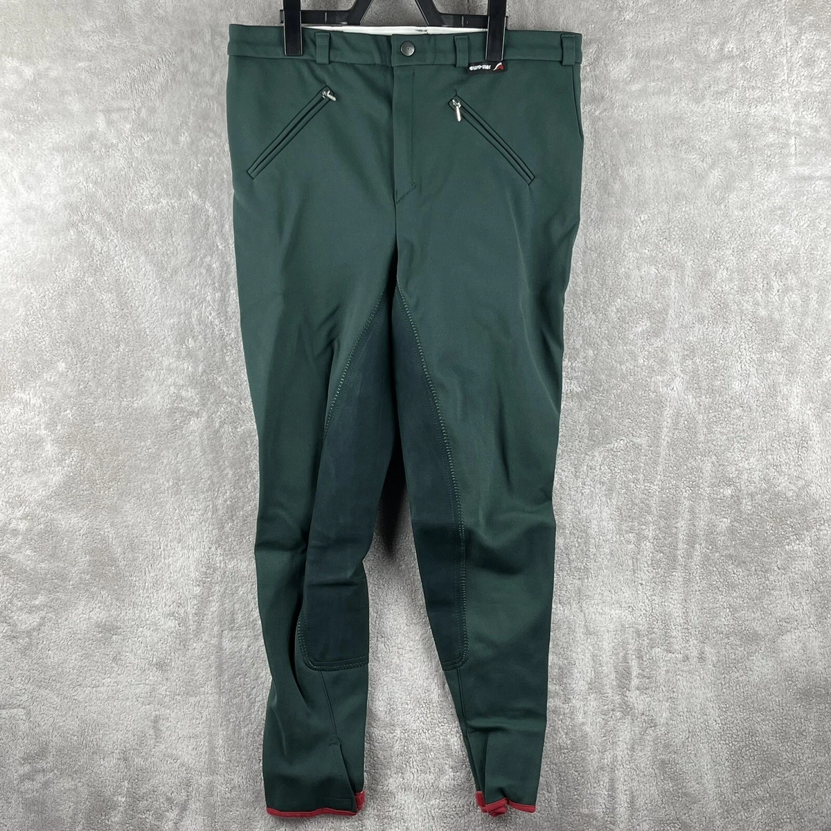 Pantalon D'équitation Euro-Star Jockey - Taille 28R - Rembourré Genoux - Occasion