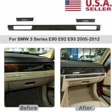 ABS Dashboard Beverage Cup Holder Frame Cover For BMW 3 Series E90 E92 E93 05-12