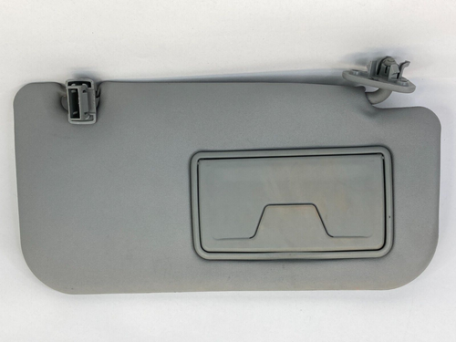 2008-2015 Mitsubishi Lancer Front Right Passenger Sunvisor Sun Visor Shade Grey - Picture 4 of 12