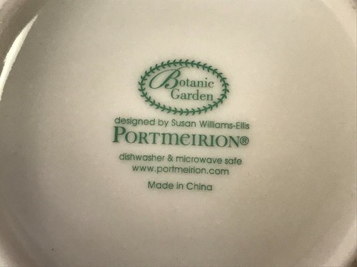 Portmeirion Botanic Garden Kaffeebecher & Deckel/Untersetzer Hortensie OH3590 - Bild 7 von 7