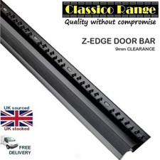 Z- EDGE DOOR BAR - Black 900mm / 3 foot JOIN CARPET TO LAMINATE, WOOD OR TILES