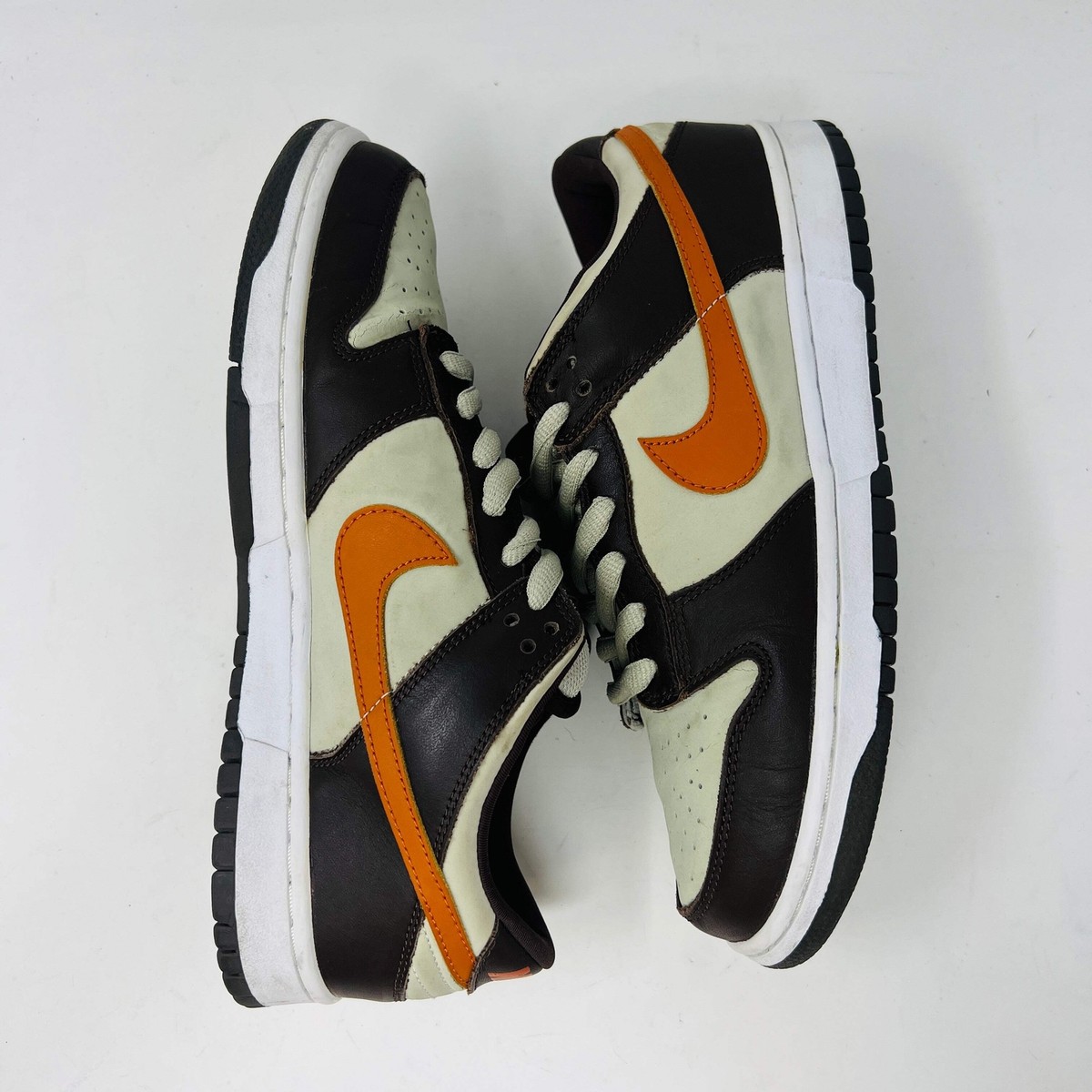Dunk Low Pro B Light Stone Mesa Orange 624044-182 Mens Size