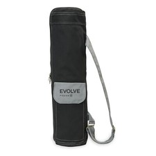 Evolve by Gaiam Yoga Mat Bag, Black/Grey