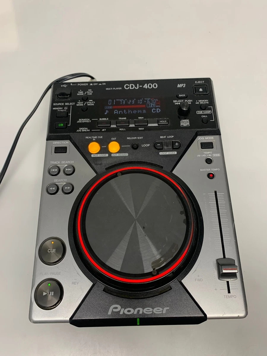 Pioneer CDJ400 Single CD Player FREE SHIPPING 4977729878400 | eBay