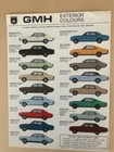 <!--F#f_0-->A4 double sided Holden colour chart HT Monaro Premier Brougham and LC Torana.<!--F/-->