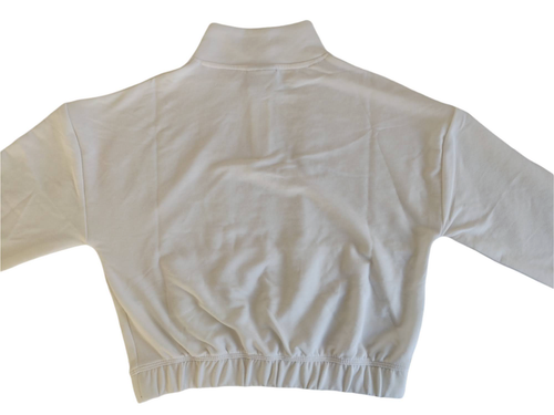 Gymshark Cropped Top Womens Extra Small White Gym Training Casual Ladies - Picture 7 of 10