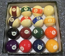Belgian Aramith BAB Billiard Pool Ball Set in Box - 2 1/4