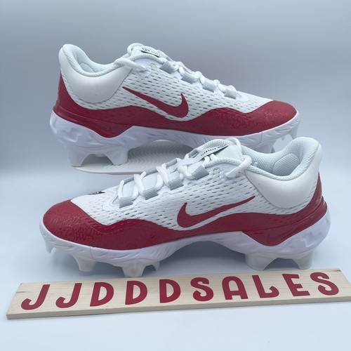 Nike Alpha Huarache Elite 4 Low MCS Baseball Cleats Red FN7221-103 Men’s Sz 11.5 - Picture 2 of 11