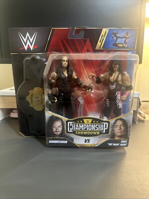 WWE Basic Series 2 Pack Bret Hitman Hart and Undertaker Action Figures