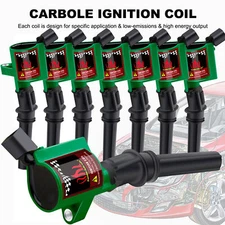 Set of 8 Super Ignition Coil High Energy Coils For Ford F150 250 4.6L 5.4L DG508