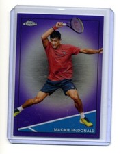2021 Topps Chrome - Mackie McDonald Purple Refractor 66/199 Tennis Card #44