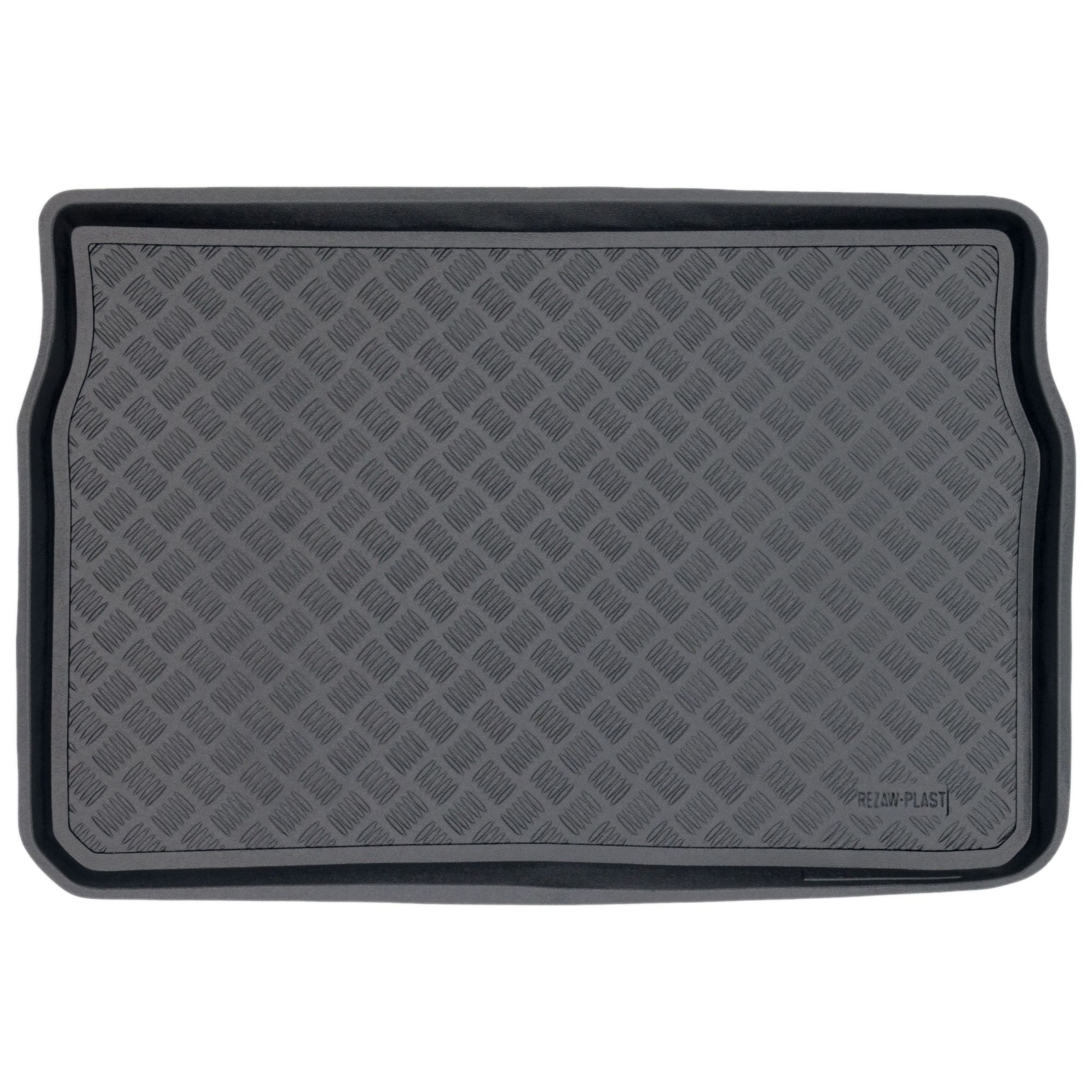 Tapis de coffre étanche pour Peugeot 208 I protection PVC avec bords hauts anti-débordement