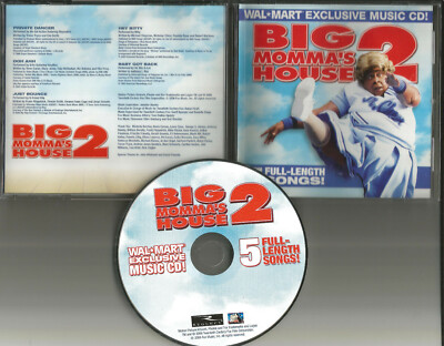 WALMART Rare BIG MOMMA S HOUSE PROMO CD w/ tobyMAC SIR MIX A LOT Nitty 2006 USA
