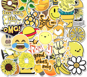 yellow hydro flask vsco