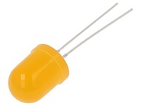 2X OSO5PAA134A-5V Led 10Mm Orange 1120-1560Mcd 30° Front: GewöLbt Optosupply