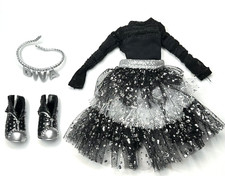 Lol Omg Muñeca Conjunto Zapatos Ropa Lote Luz Luna BB Pop Fama Reina Diva Cinturón