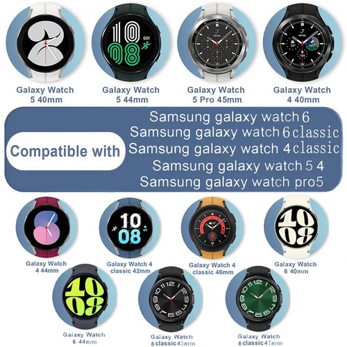 Quick Fit Loop Watch Band Strap For Samsung Galaxy Watch 4 5 6 40/44/45/43/47mm - Picture 6 of 26