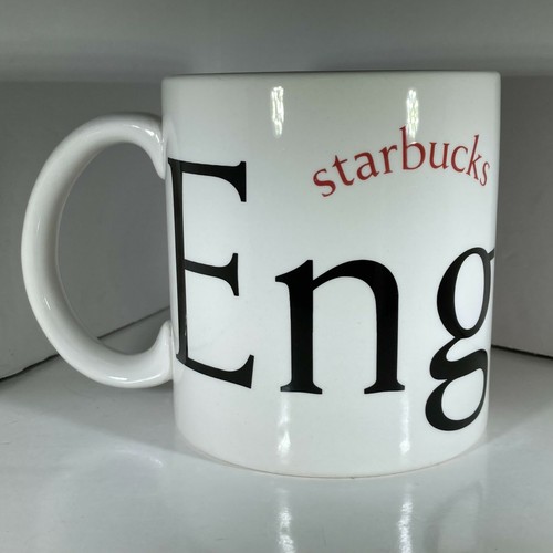 Starbucks 2002 England Shakespeare Kaffeebecher