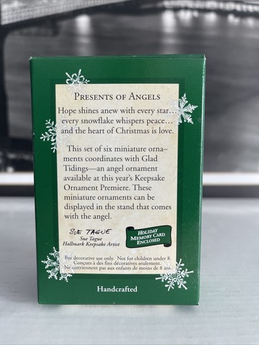 Hallmark Keepsake Miniature 2003 Presents Of Angels Set Of 6 Ornaments In Box - Picture 8 of 8