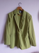 Reclaim Vintage Green Blazer / Jacket With Buttons Size M