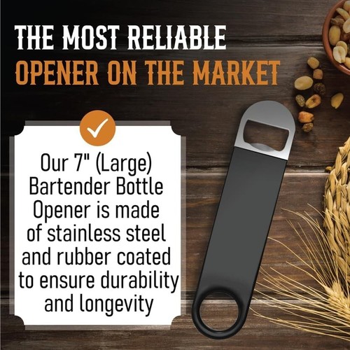 Bartender Bottle Openers, Beer Bottle Openers, Speed Openers 3 Pack by Premium C - Picture 6 of 8