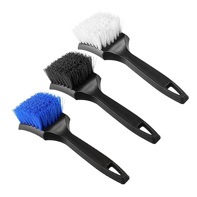 Auto Tire Rim Brush Wheel Hub Cleaning Brushes Car Wheel Detailing Cleaning T JC - Picture 7 of 13
