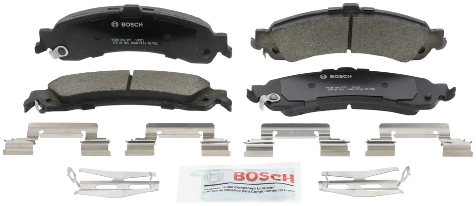 Задние керамические тормозные колодки QuietCast для Chevrolet Avalanche 1500 2002-2006 годов выпуска - Изображение 3 из 4