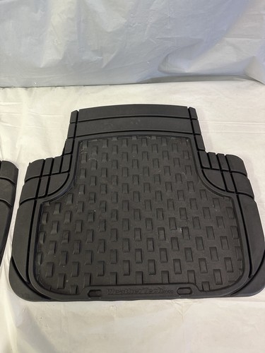2015 BMW 435I F32 FLOOR MAT RUBBER ALL WEATHER MATS 2348155 Used - Picture 4 of 6