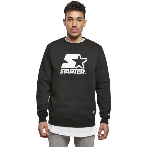 Starter Logo Crewneck Pullover Sweatshirt Fleece Round Neck Men - Picture 6 of 52