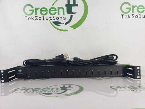 Digi Anywhere AW-USB-14-W G2 14 Port USB Hub  RJ45 & Rack Ears 50001681-01