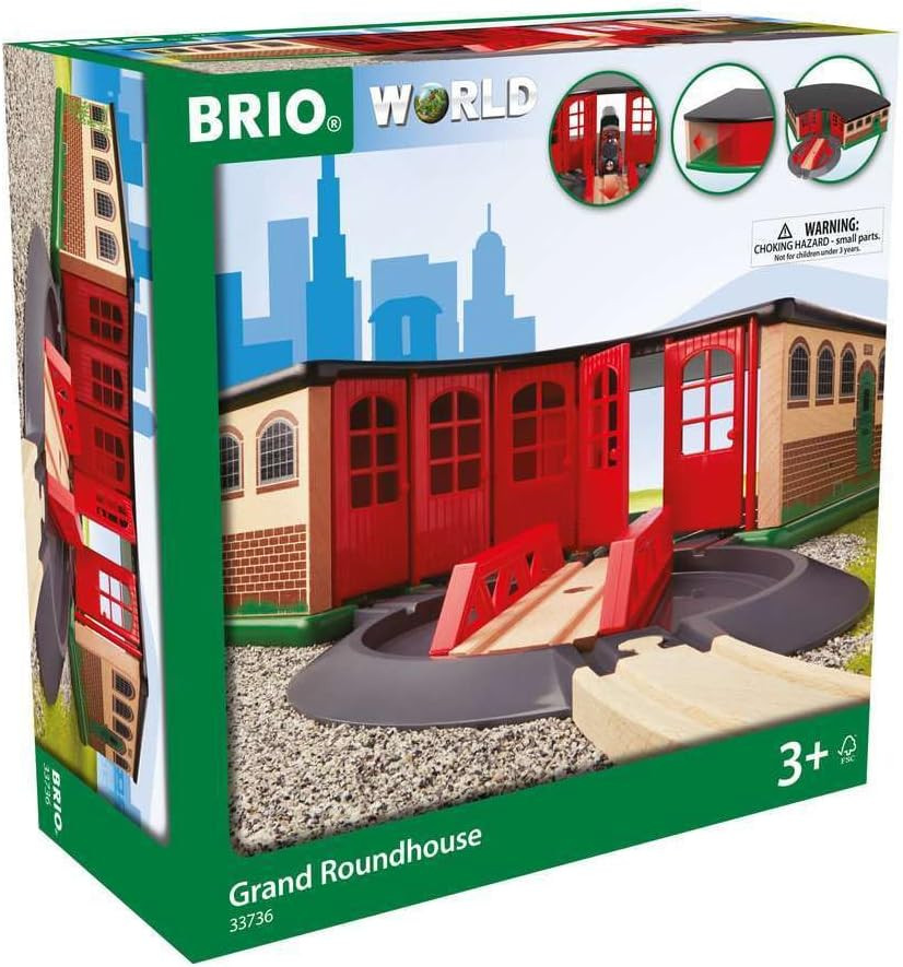 BRIO Exploding Tunnel Train Set Pop-Open Mountain Toy For Kids