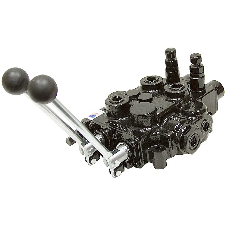 PRINCE MFG 1 Spool Prince Auto Cycle Log Splitter Valve w/ Power Beyond, 25 GPM, 9-6587-PB