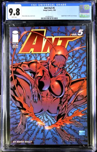 Ant #5 CGC 9.8 Spider-Man 1 McFarlane Homage 2006 Image Comics Good Girl Art GGA