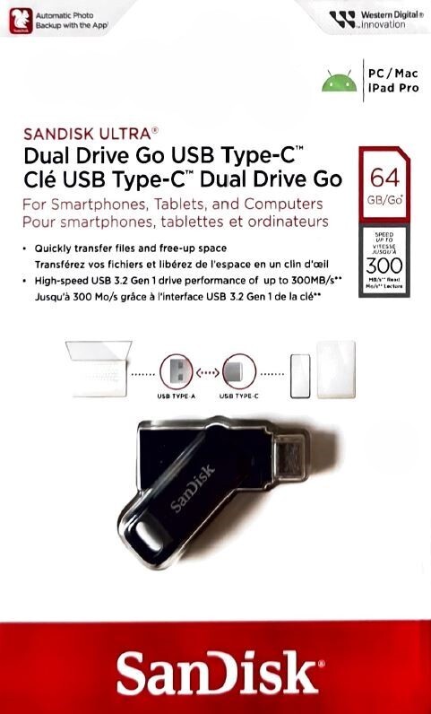 SanDisk Ultra Dual USB 3.1 Type-C 64GB Speicherstick mit bis zu 150 MB/s Lesegeschwindigkeit - Image 2