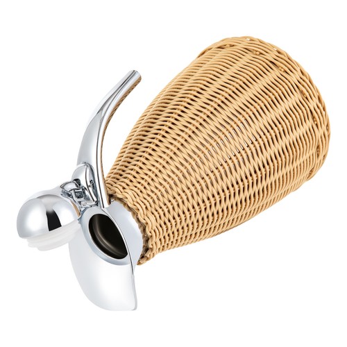 1.5L Rattan Insulated Thermal Jug Natural Double Walled Vacuum Insualted Jug - Picture 7 of 10