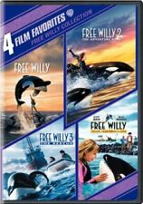 4 Film Favorites: Free Willy 1 - 4 (DVD, 2016, 4-Disc Set 