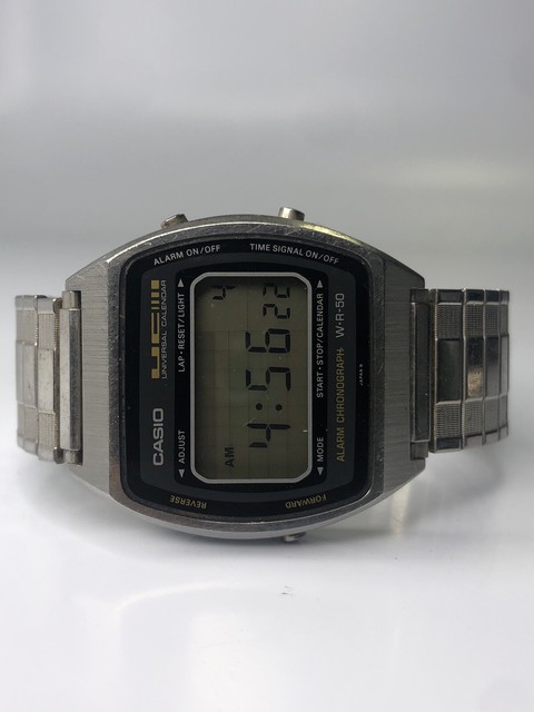 casio calendar watch