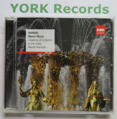 HANDEL - Water Music MARRINER Academy of St Martin-in-the-Fields - Ex Con CD EMI