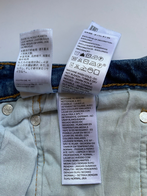 00s LEVIS 505 00505 4886 フェード デニム パンツ 33 Levi's Men's 505 Regular Fit Straight Leg Jeans, RINSED