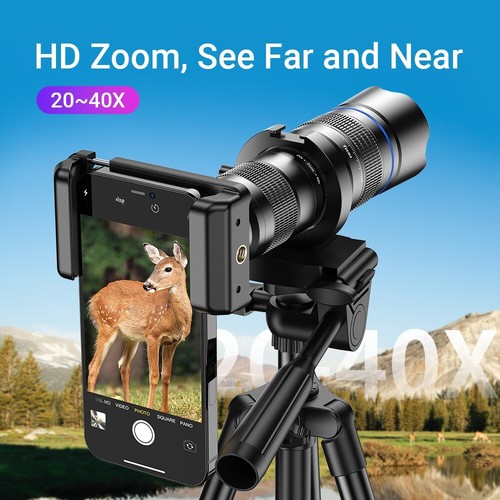 20-40x Zoom Telephoto Phone Lens with Table Tripod - 第 13/17 張圖片