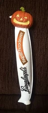 Leinenkugel's Harvest Patch Shandy Tap Handle Pumpkin Jack-O-Lantern 