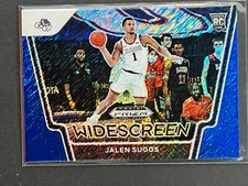 2021-22 Prizm Magic Jalen Suggs RC #3 SSP Widescreen Blue Shimmer FOTL #d 10/13